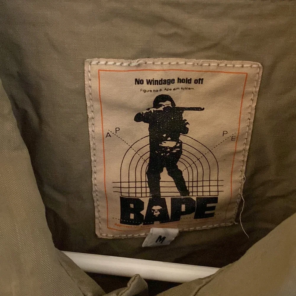 BAPE BUTTON UP - Picture 2 of 4